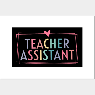 Teacher Assistant Aide Paraprofessional Educator Posters and Art